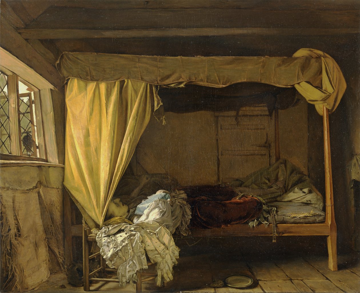 A morte de buckingham de Augustus Leopold Egg