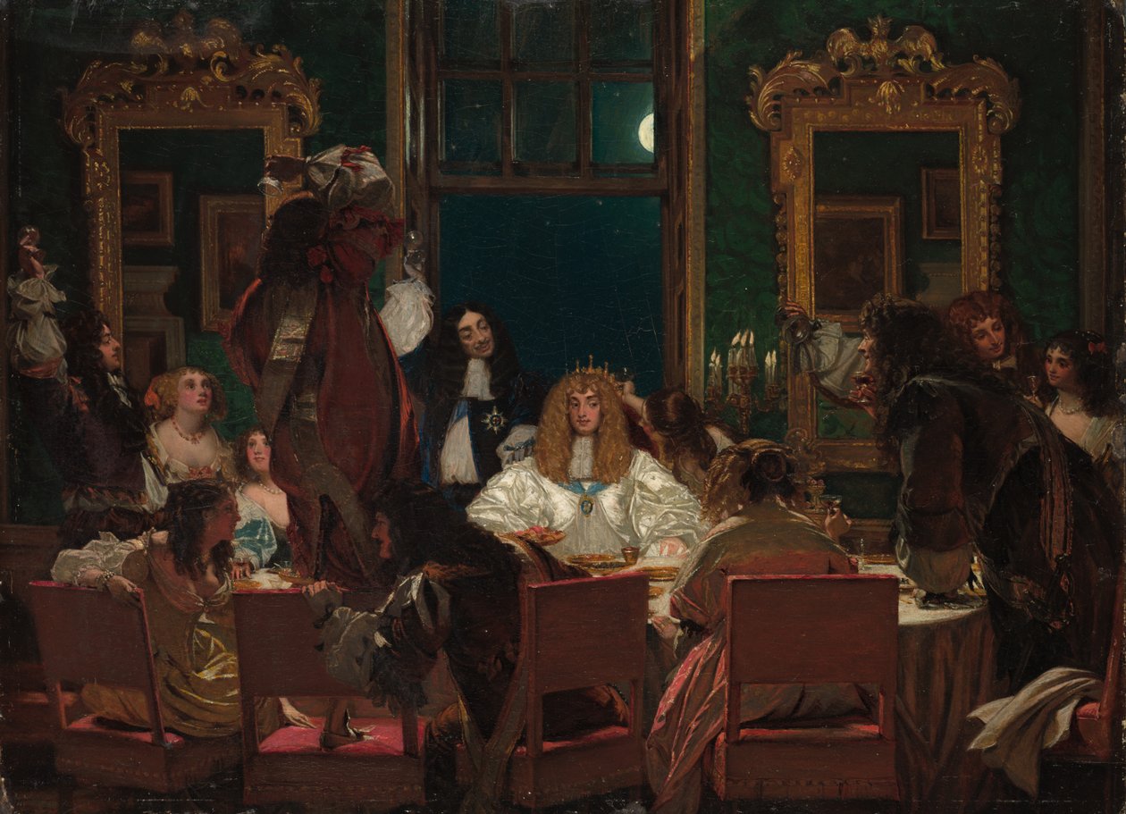 A vida de Buckingham, c. 1855 de Augustus Leopold Egg