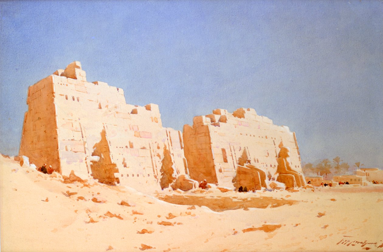 Karnak, 1897-1930 de Augustus Osborne Lamplough