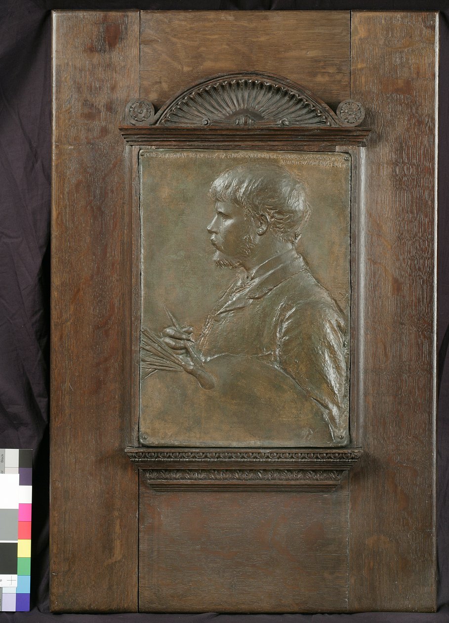 Jules Bastien-Lepage (1848-84) 1880 (bronze) de Augustus Saint Gaudens