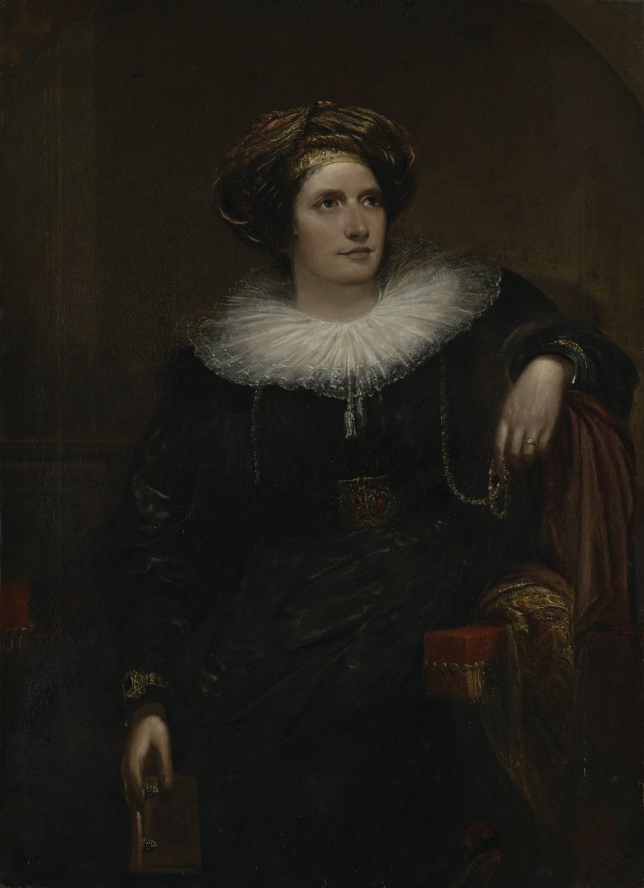 Lady Maria Callcott, nascida Dundas (1785-1842), autora e viajante de Augustus Wall Callcott