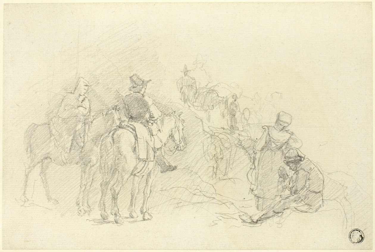Viajantes em repouso de Augustus Wall Callcott