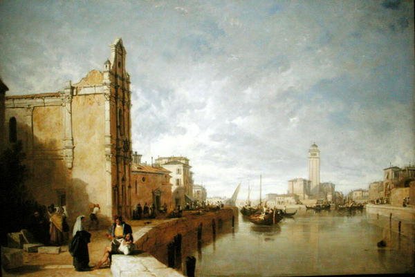 Veneza (óleo sobre tela) de Augustus Wall Callcott