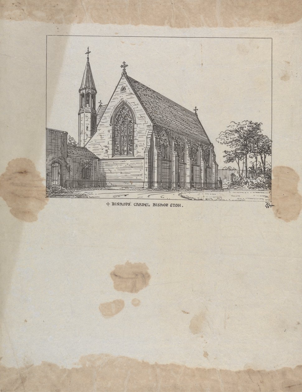 Capela do Bispo Dom Eton (construída c. 1845-1850) de Augustus Welby Northmore Pugin