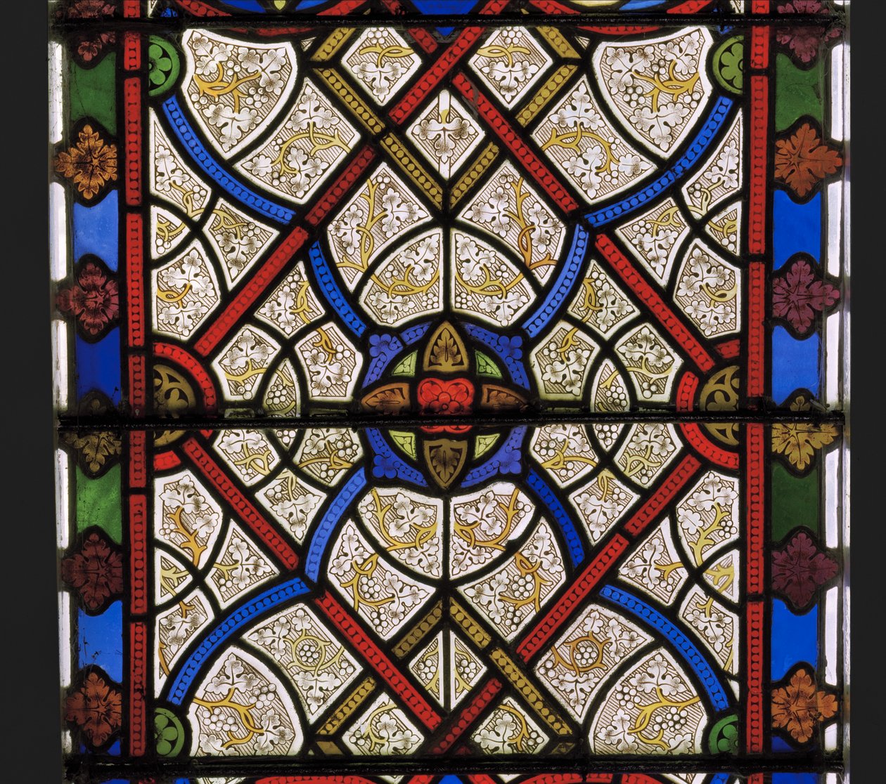 Janela Leste, detalhe, 1849 (vitral) de Augustus Welby Northmore Pugin