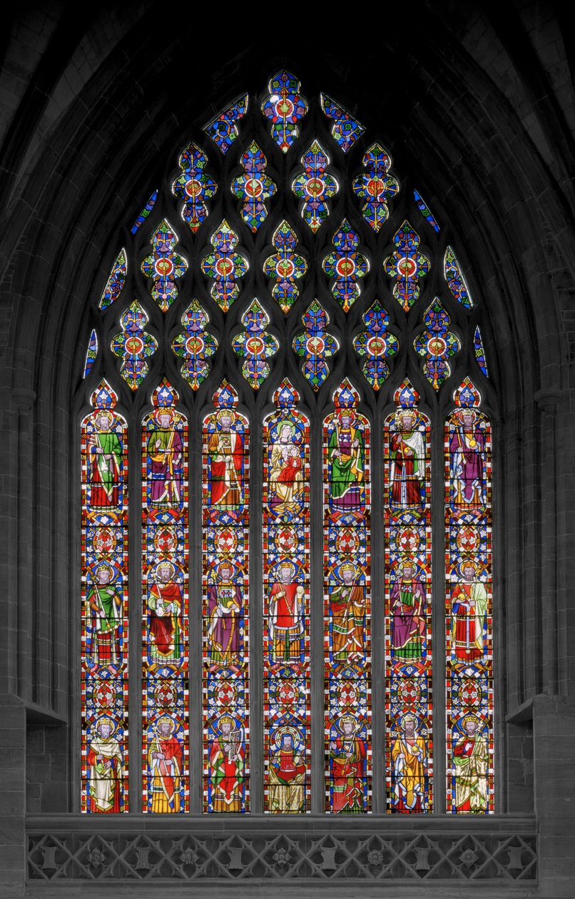 Jesse Tree, 1848 (vitral) de Augustus Welby Northmore Pugin