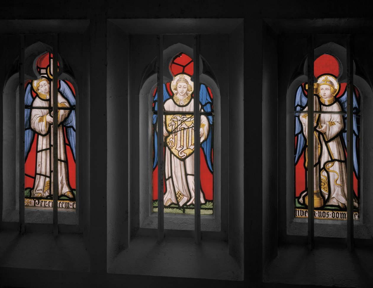 Janela da parede norte, 1841 (vitral) de Augustus Welby Northmore Pugin
