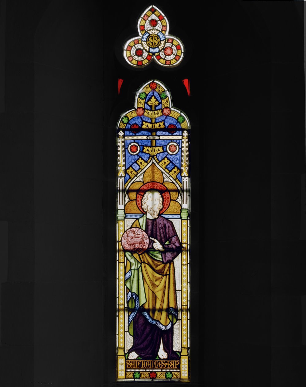 São João Batista, 1847 (vitral) de Augustus Welby Northmore Pugin