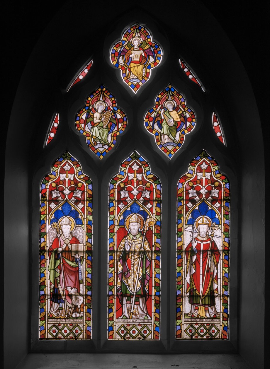 St. Osmund e St. Thomas, 1848 (vitral) de Augustus Welby Northmore Pugin