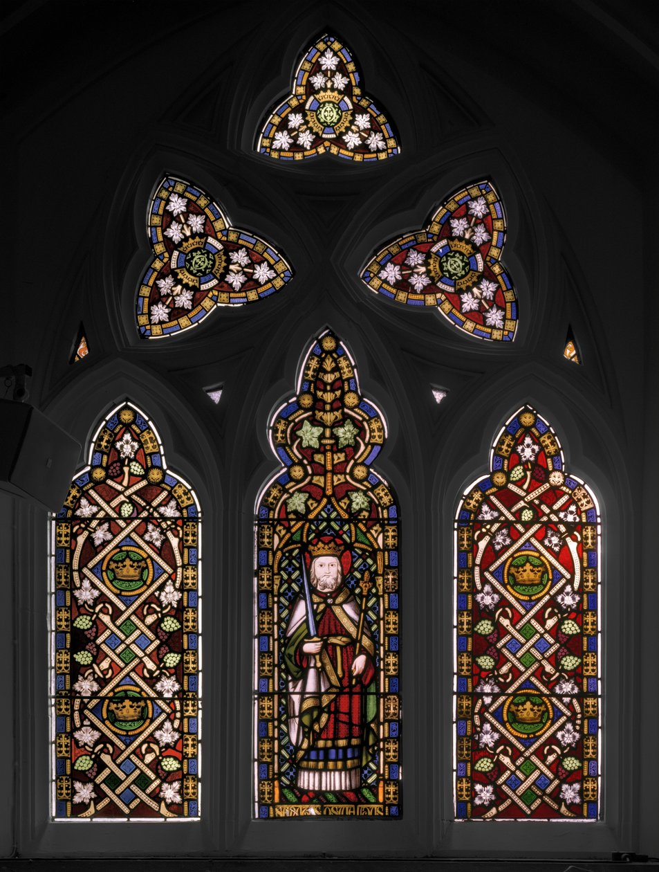 St Oswald, 1846 (vitral) de Augustus Welby Northmore Pugin