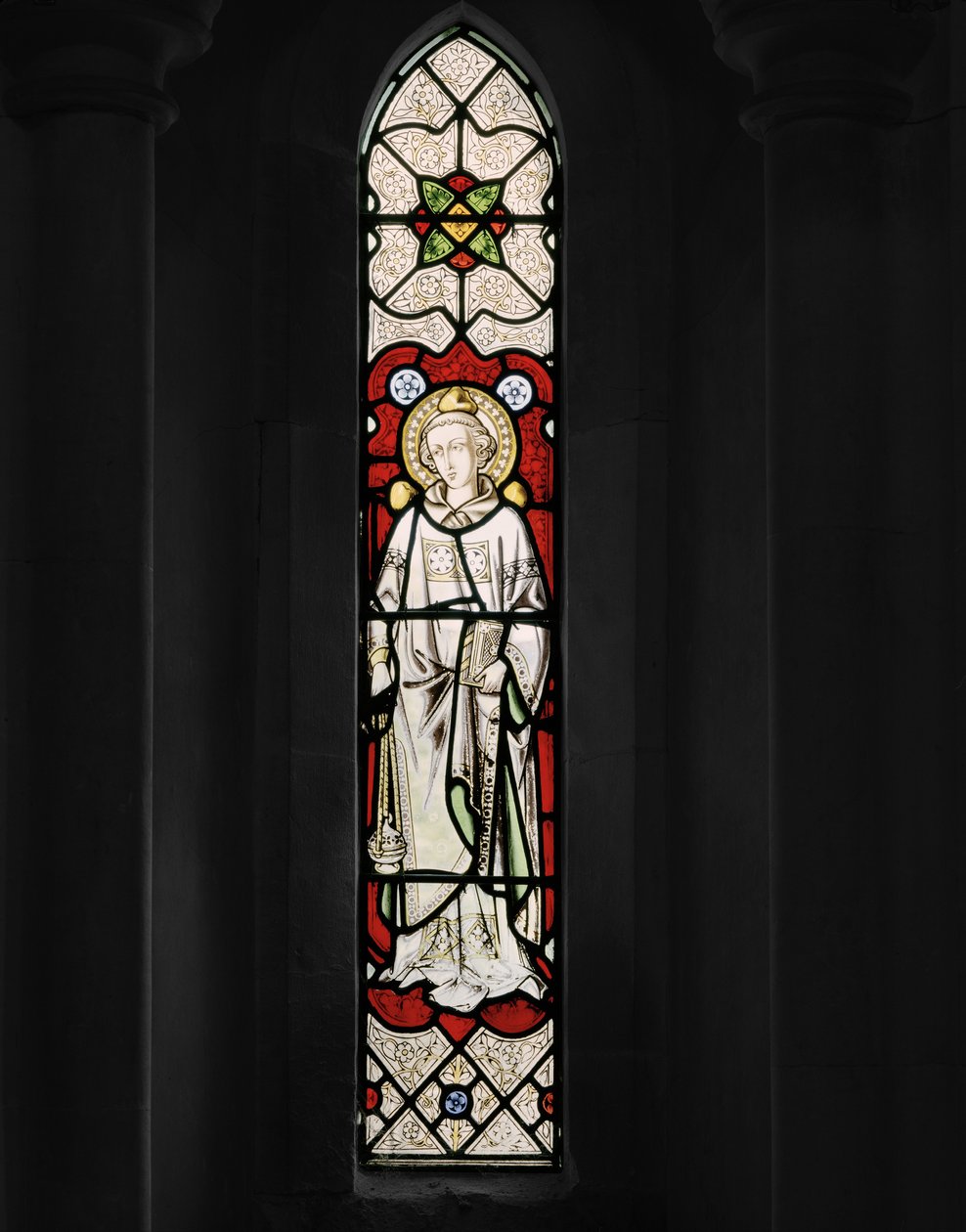 Santo Estêvão, 1850 (vitral) de Augustus Welby Northmore Pugin