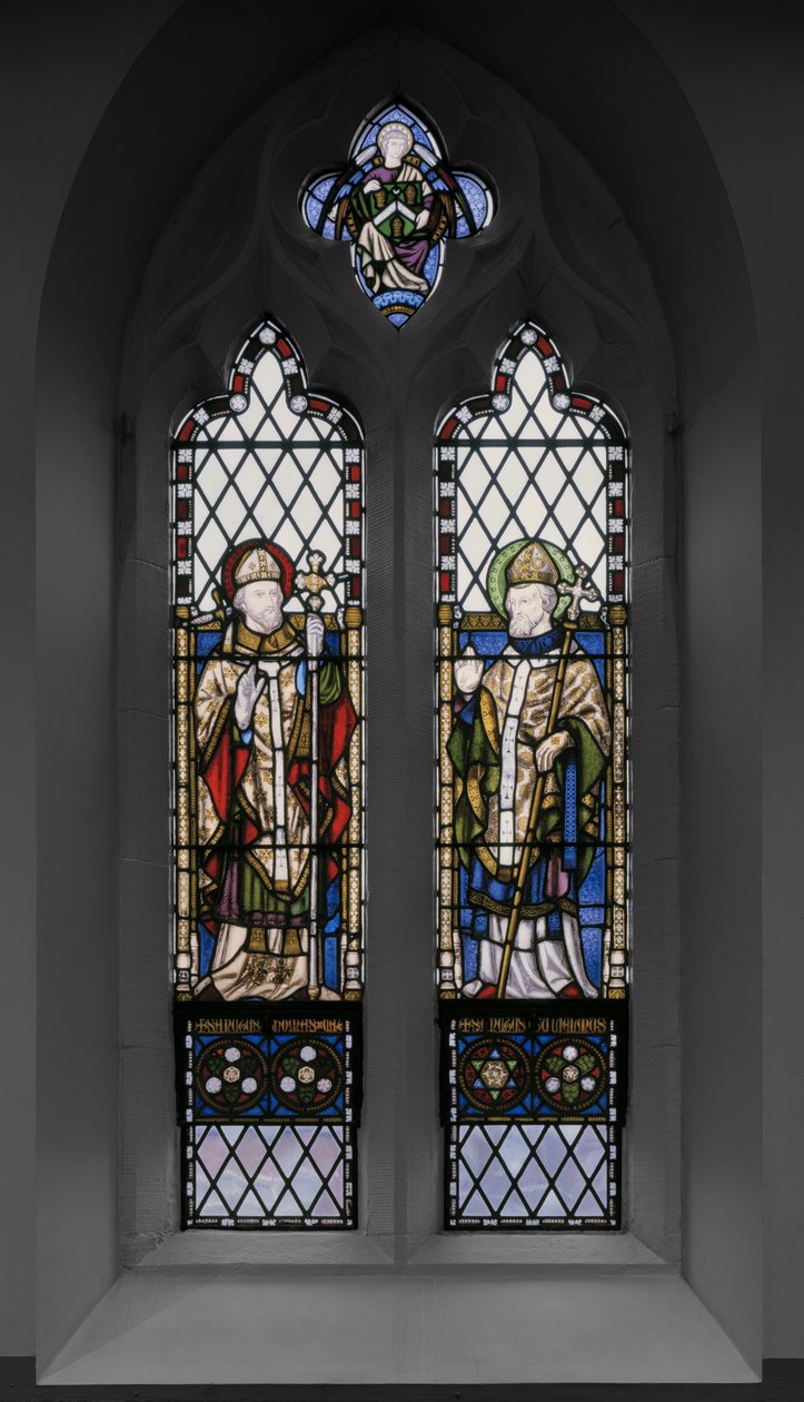 St. Thomas e St. Gulielmus, 1848 (vitral) de Augustus Welby Northmore Pugin