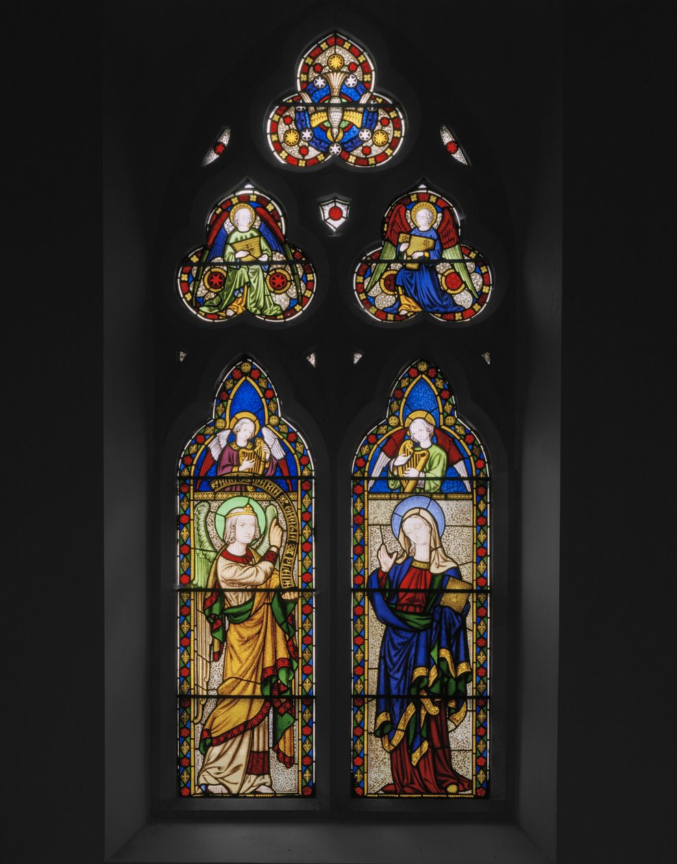A Anunciação, 1846 (vitral) de Augustus Welby Northmore Pugin