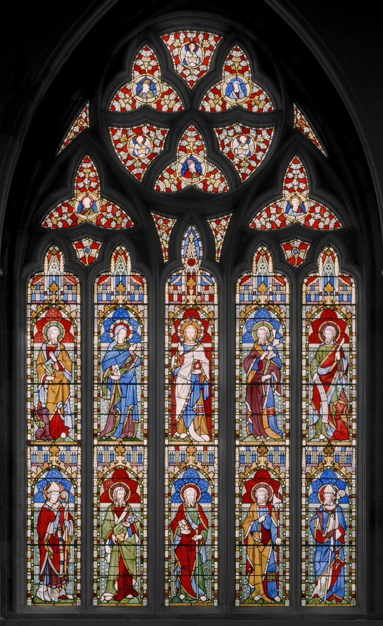 Janela oeste (vitral) de Augustus Welby Northmore Pugin