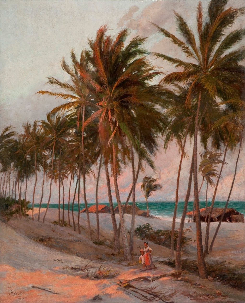  Beach in FortalezanPortugues: Praia de Fortalezan de Aurelio de Figueiredo