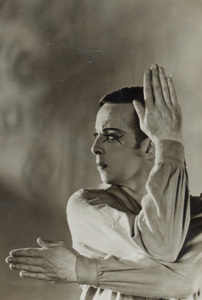 Postal de Robert Helpmann (1909-1986) em The Wanderer 1941 de Australian Photographer