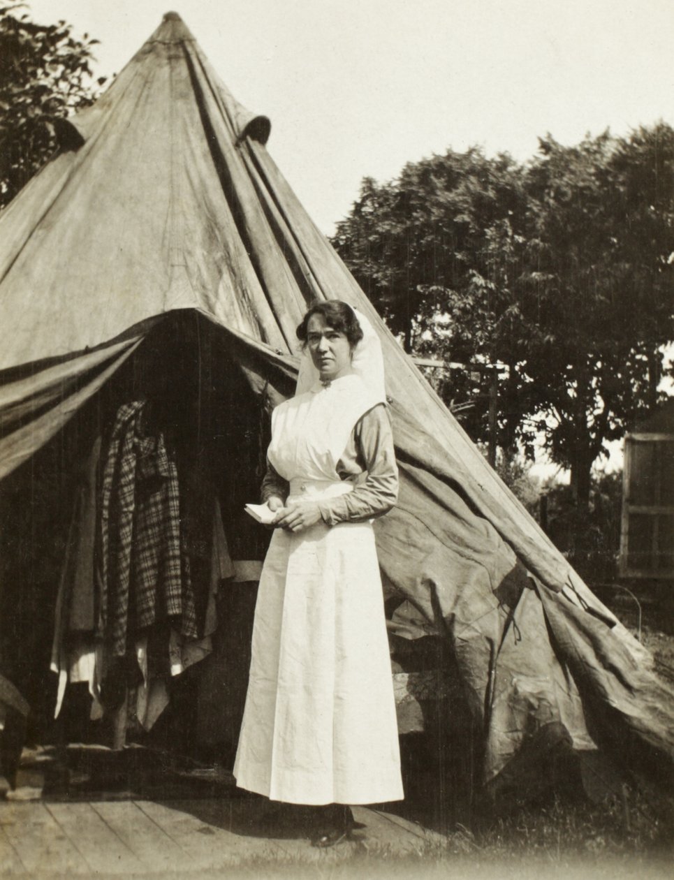Irmã, ada smith, de, a, 2, australiano, casualty, clareira, estação, perto, Steenwerck, Trois, Arbres, frança, 1916 de Australian Photographer