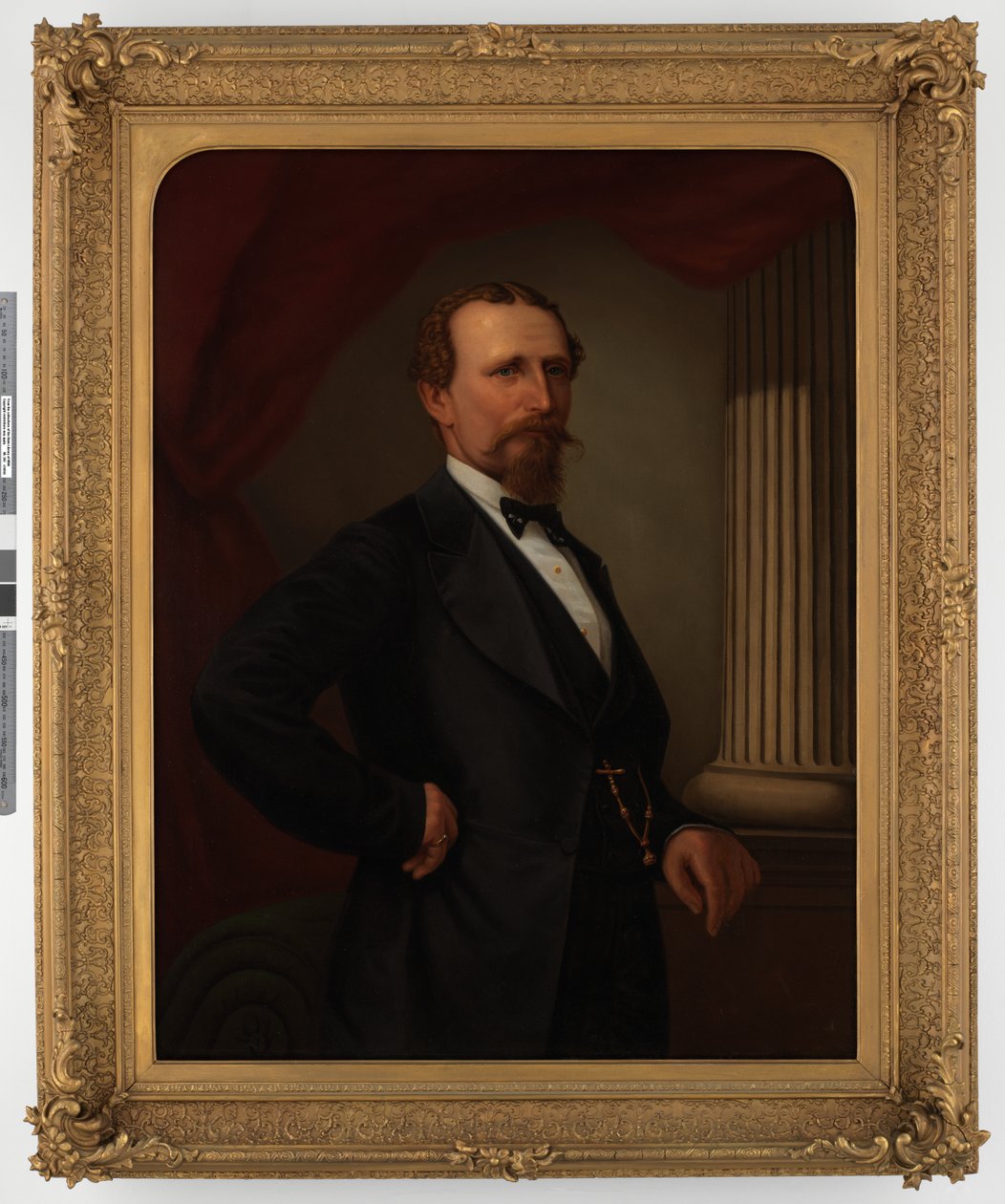 Retrato de Bernhard Otto Holtermann, c.1872-85 (óleo sobre tela) de Australian School
