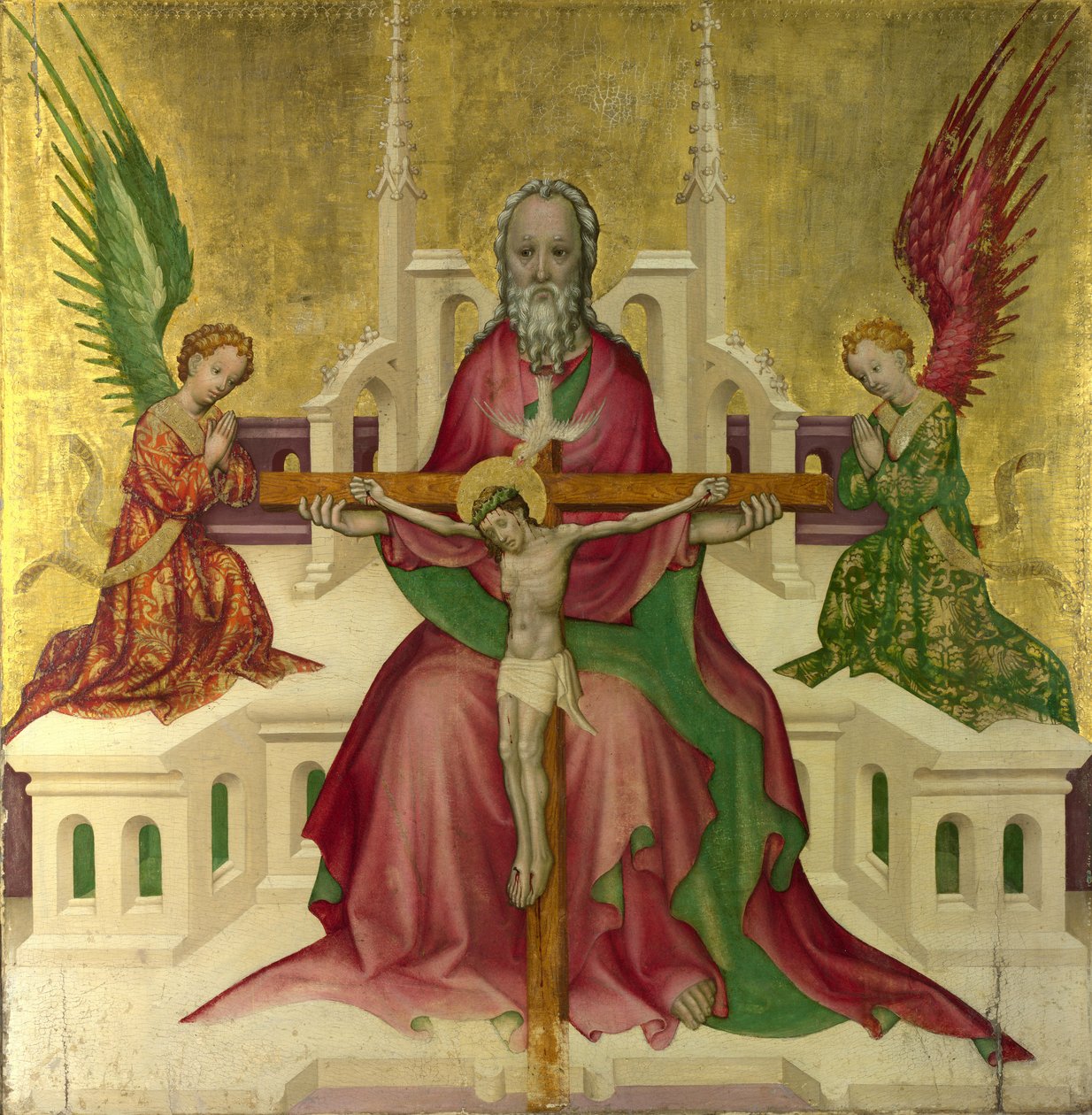 A Trindade com Cristo Crucificado de Austrian