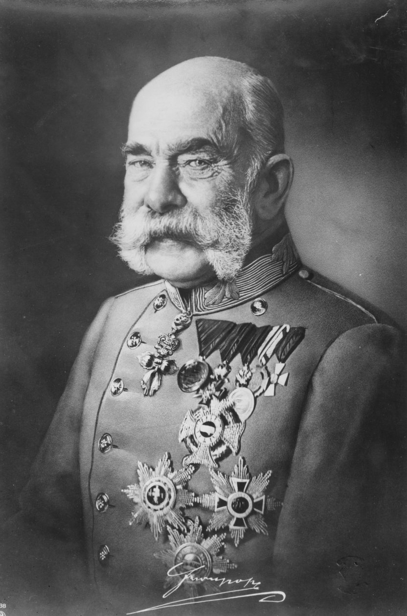 Imperador Franz Joseph I de Austrian Photographer