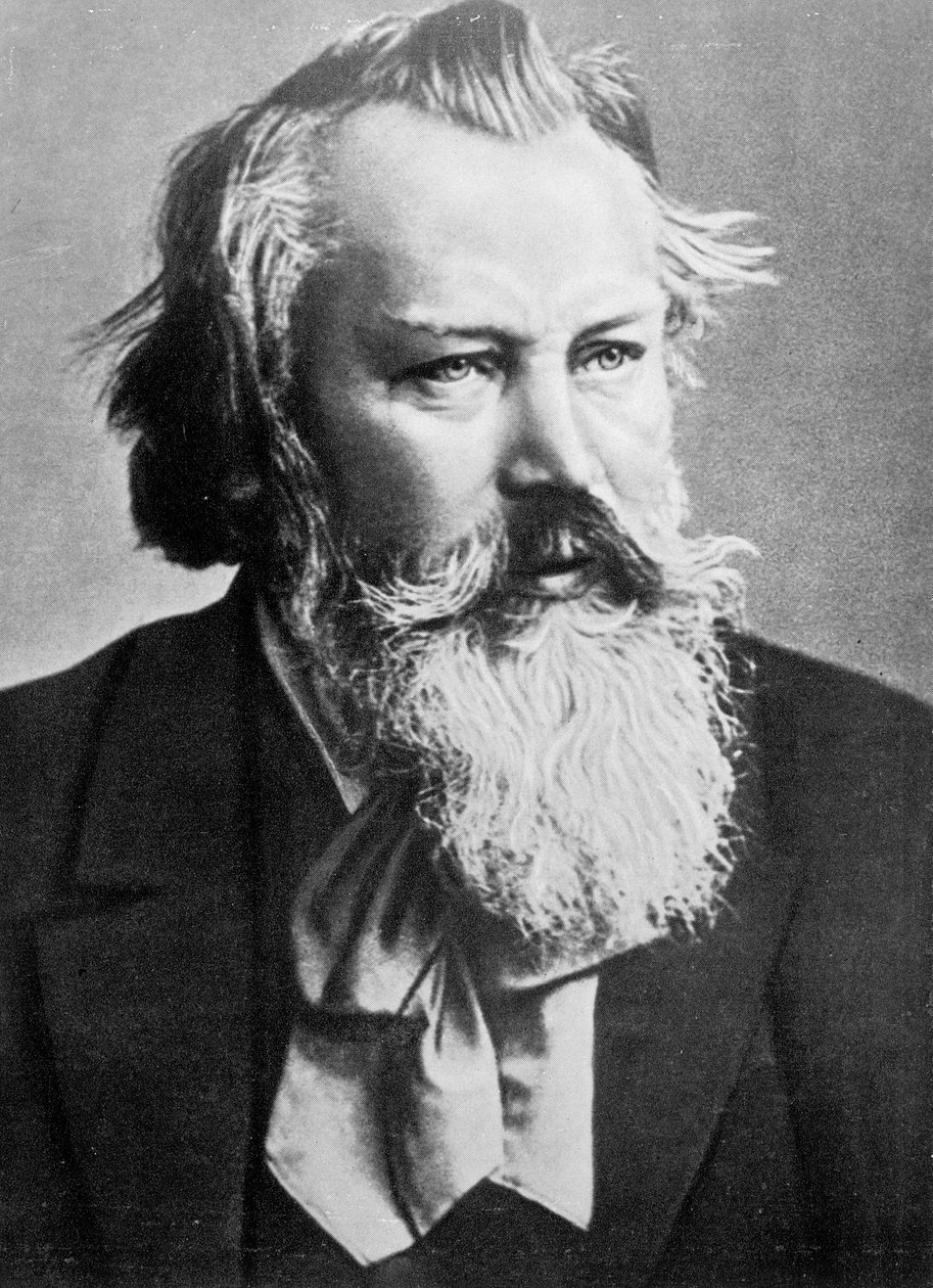 Johannes Brahms, 1879 de Austrian Photographer