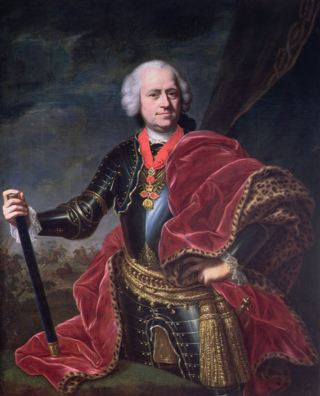 Karoly Jozsef Batthyany (1698-1772), Príncipe de Batthyany, marechal de campo húngaro em serviço austríaco de Austrian School