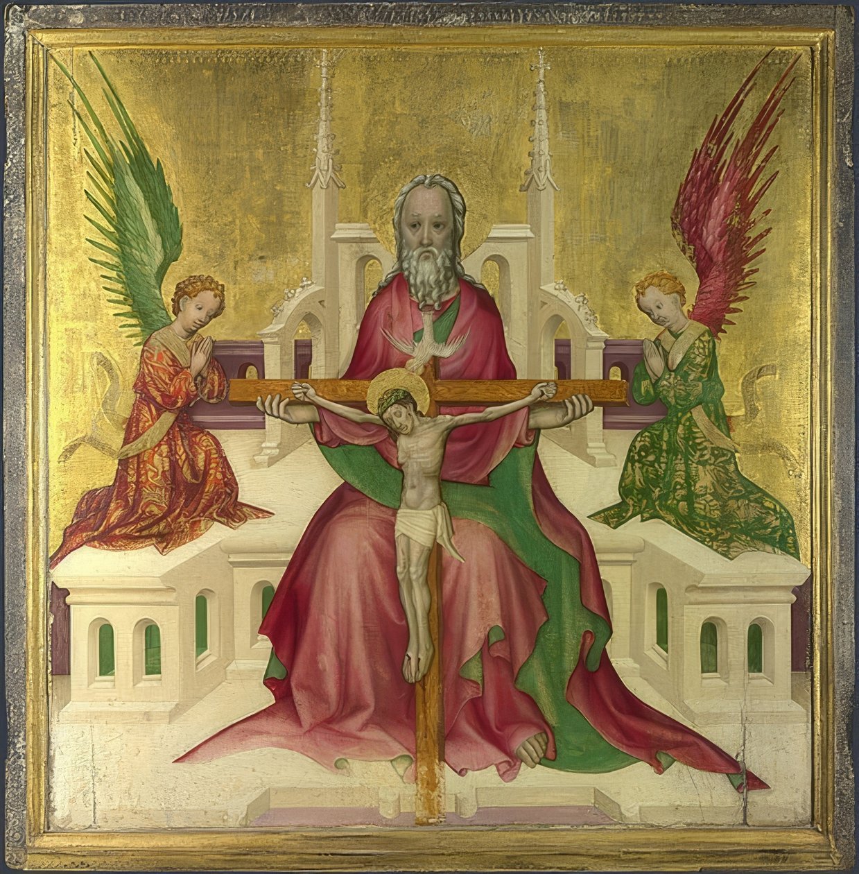 O propiciatório. Por volta de 1410 de Austrian