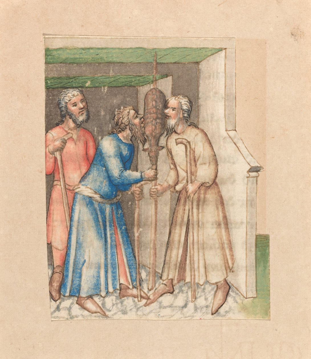 O Cordeiro Pascal de Austrian 15th Century