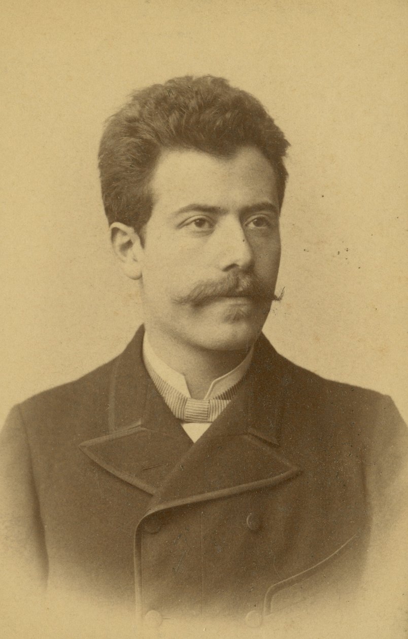 Gustav Mahler, 1884 de Austrian Photographer