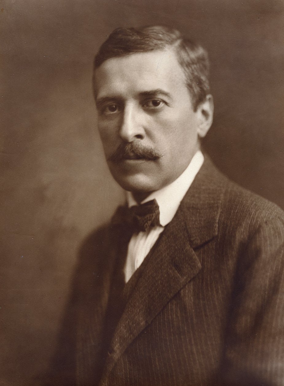 Retrato de Hugo von Hofmannsthal, c.1920-21 de Austrian Photographer