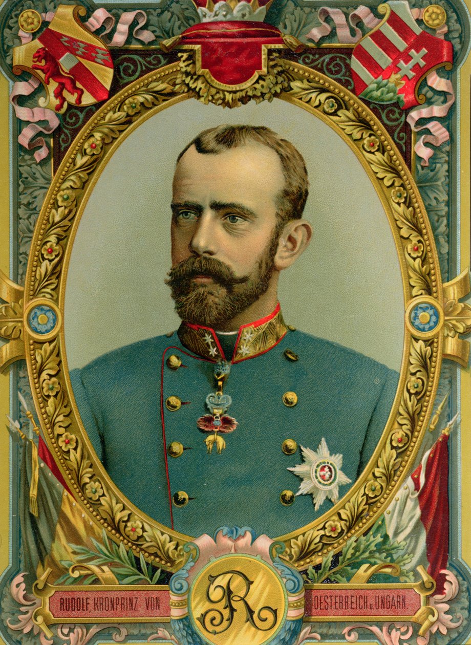 Arquiduque Rudolf (1858-1889), príncipe herdeiro da Áustria de Austrian School