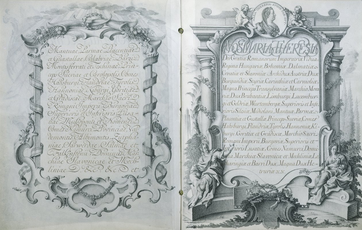 Ratificação Austríaca do Contrato Matrimonial para Maria Antonieta, Arquiduquesa da Áustria com o Delfim Luís da França, 23 de abril de 1770 de Austrian School