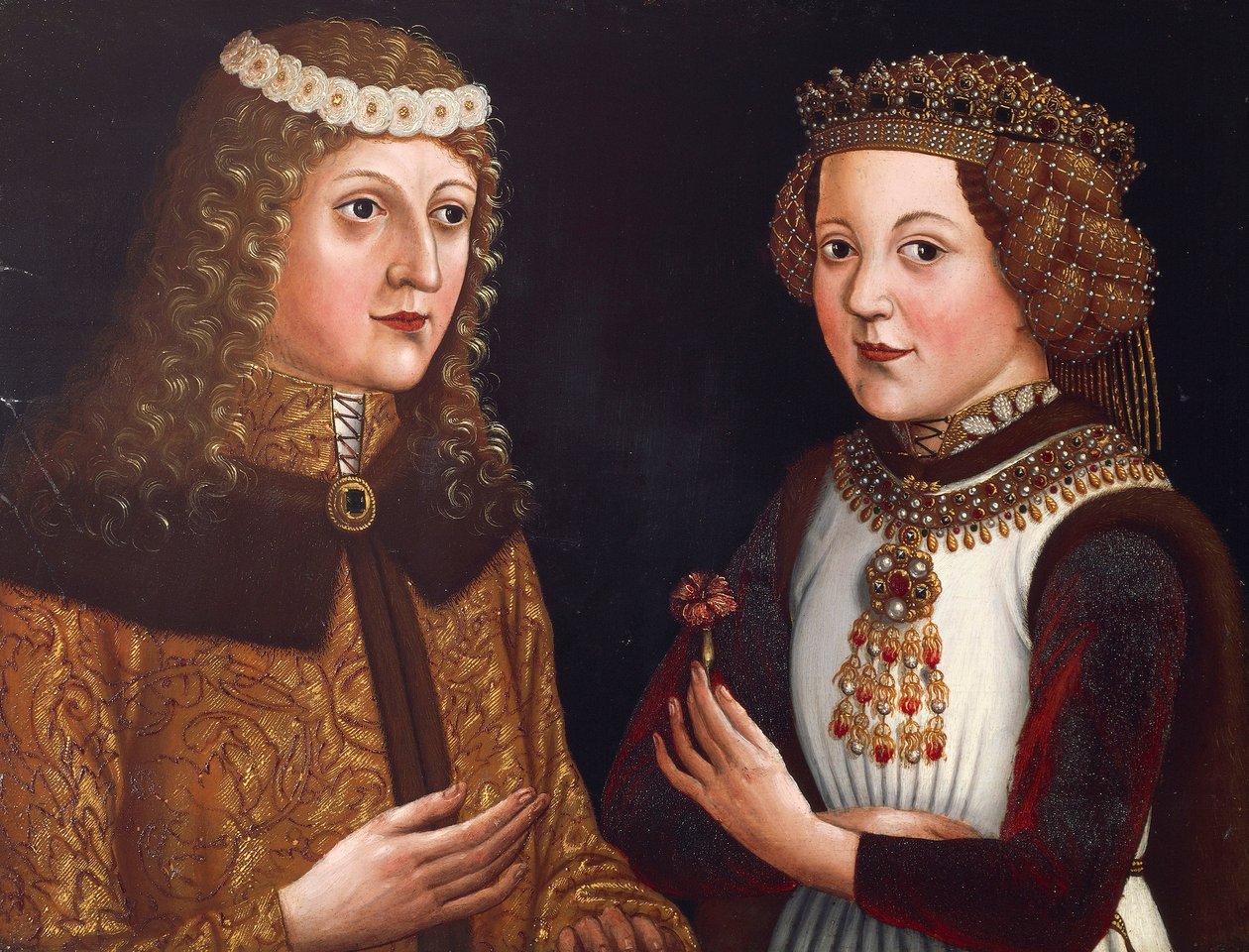 Ladislau, rei póstumo da Boémia, e Madalena de Valois de Austrian School