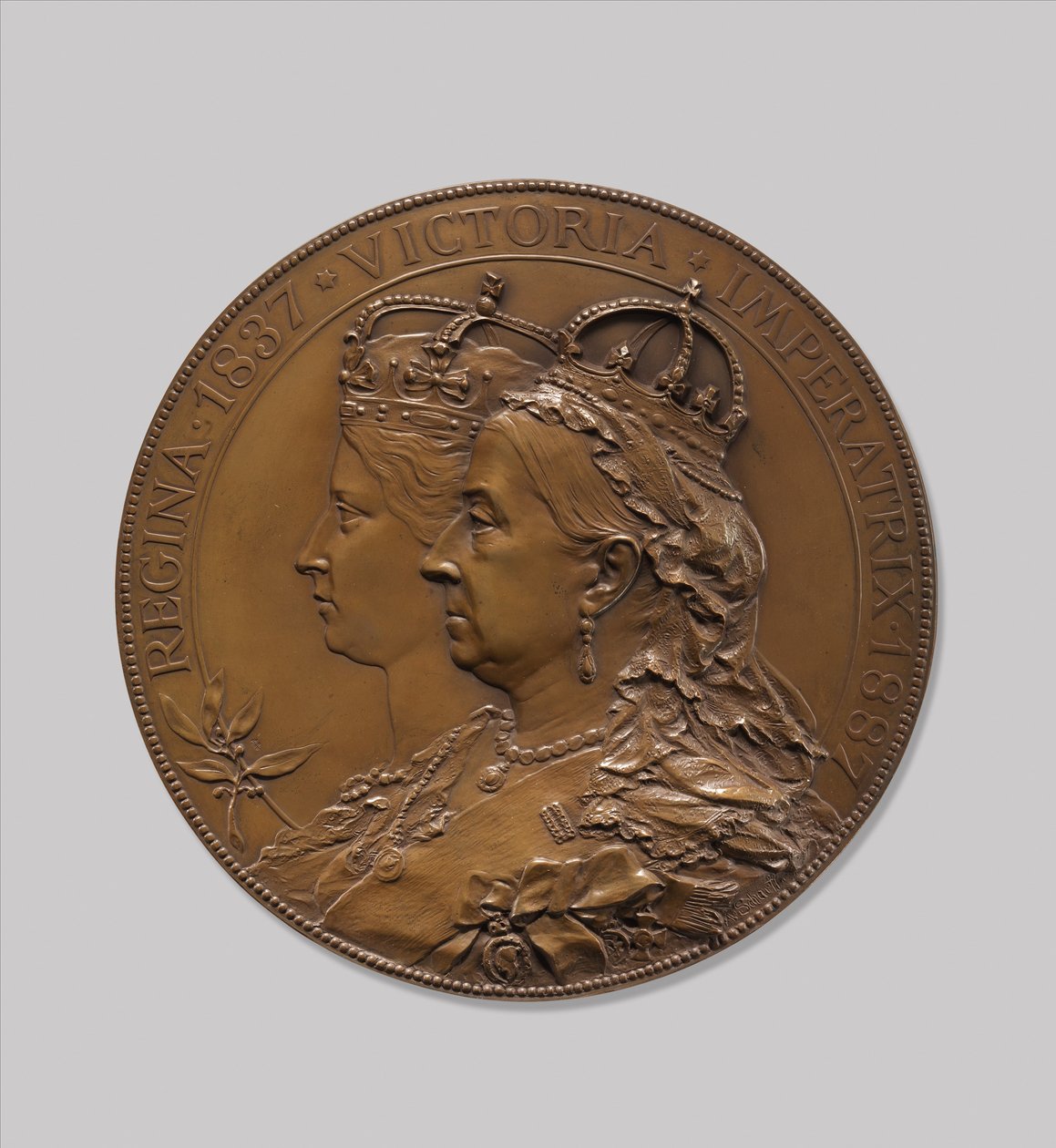 Medalha em comemoração do Jubileu da Rainha Victoria de Austrian School
