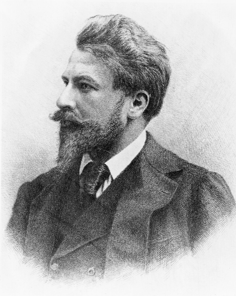 Retrato de Arthur Schnitzler (1862-1931) de Austrian School