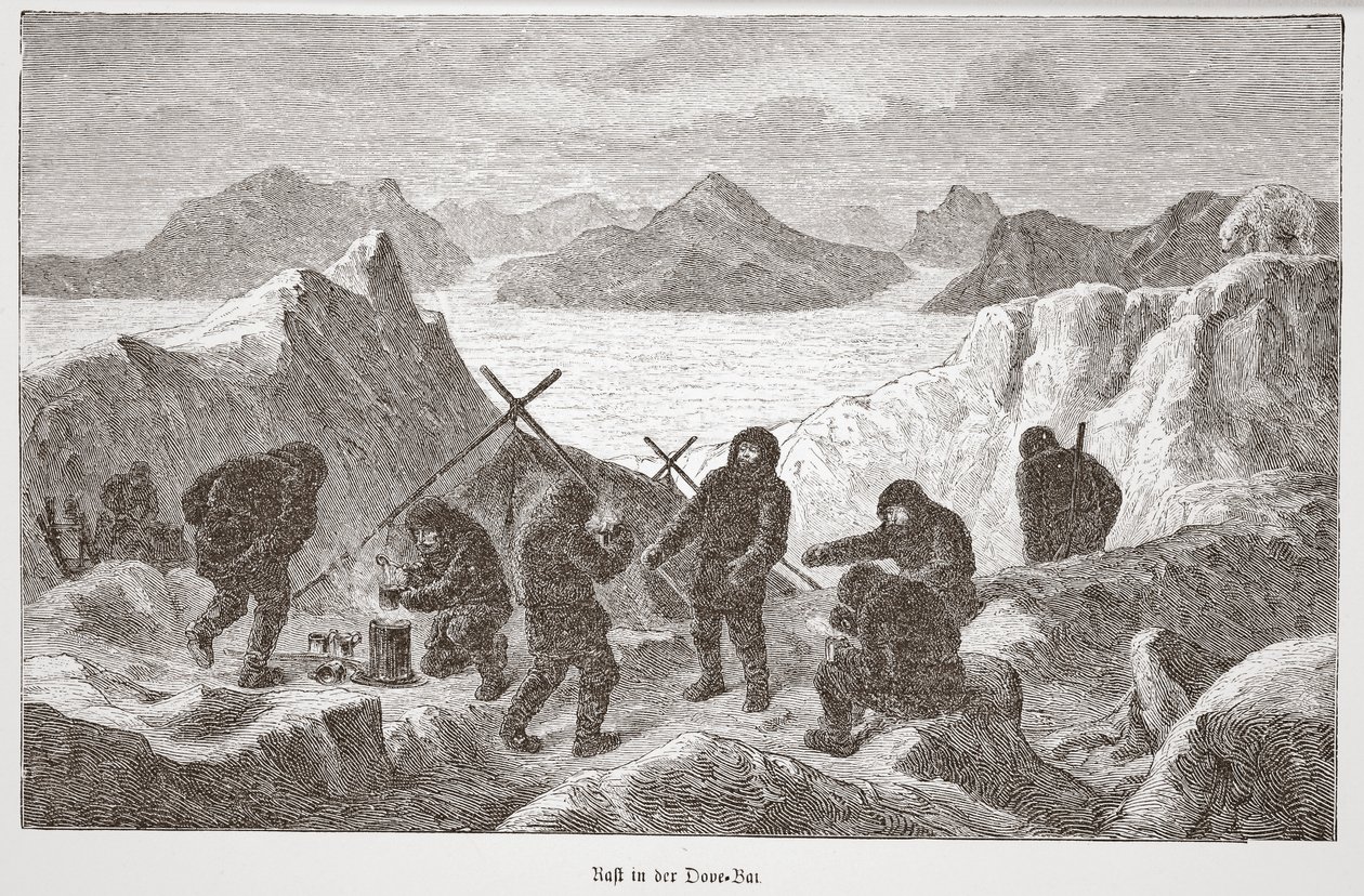 Descanse em Dove Bay, 1876 de Austrian School