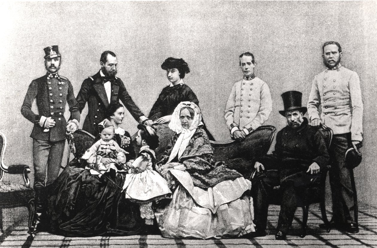 A Família Imperial Austríaca, 1860 de Austrian School