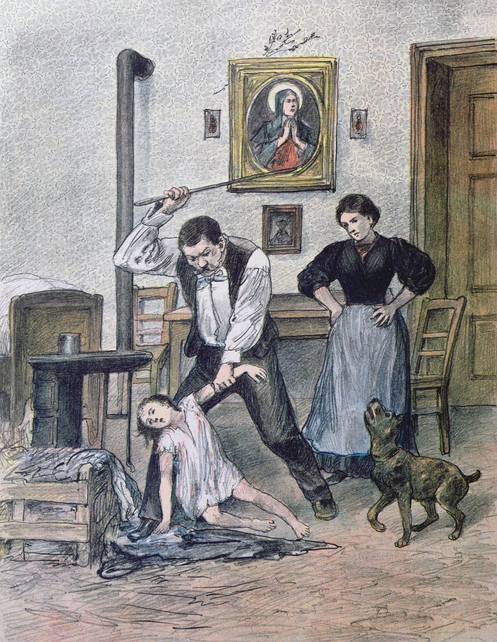O pai cruel, 1897 de Austrian School