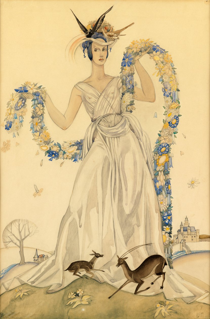 O dançarino de Averil Mary Burleigh