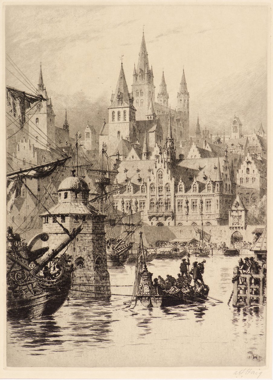 Torres e Rio Gótico, Colónia de Axel Haig
