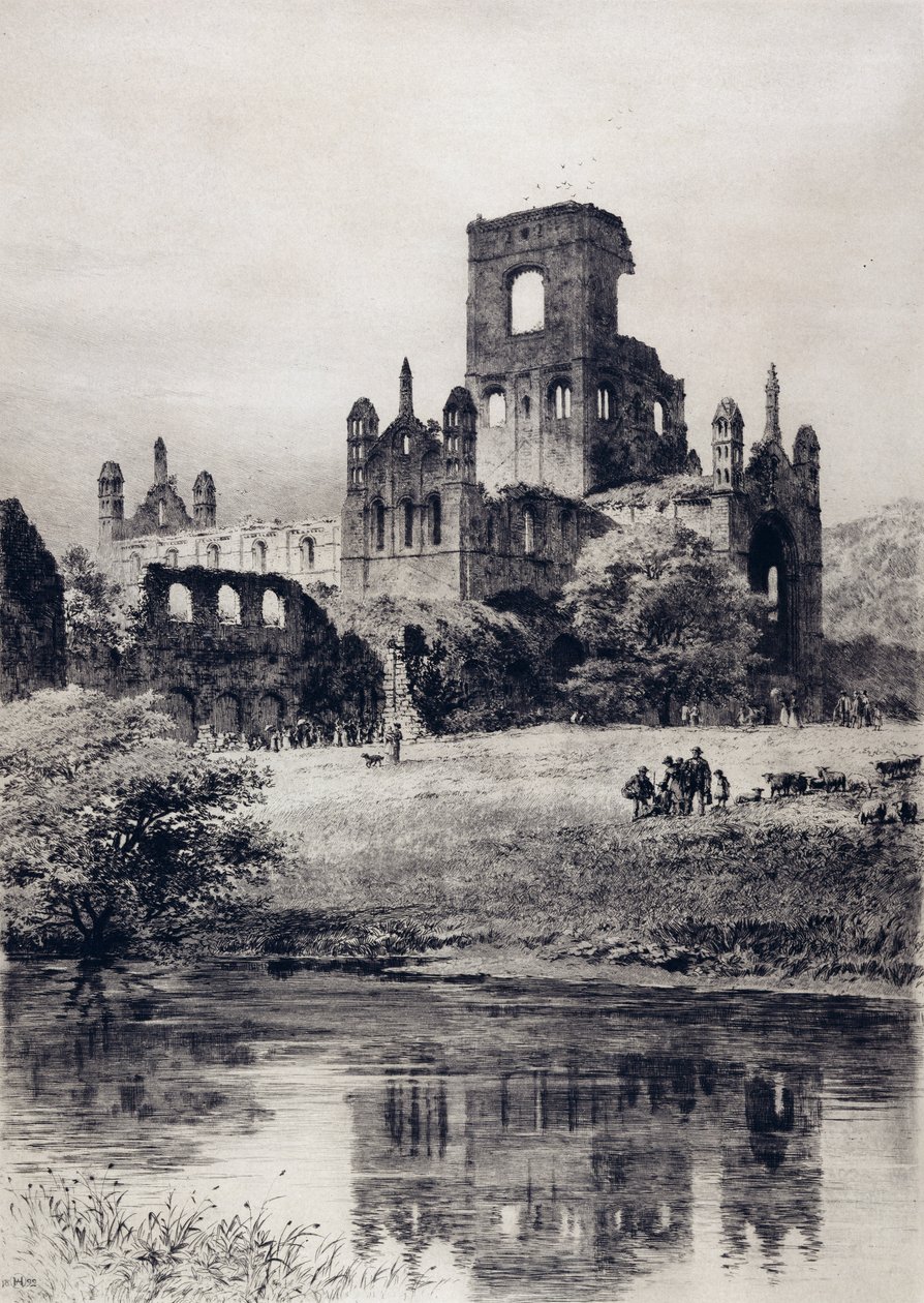 Abadia de Kirkstall do sudeste de Axel Haig