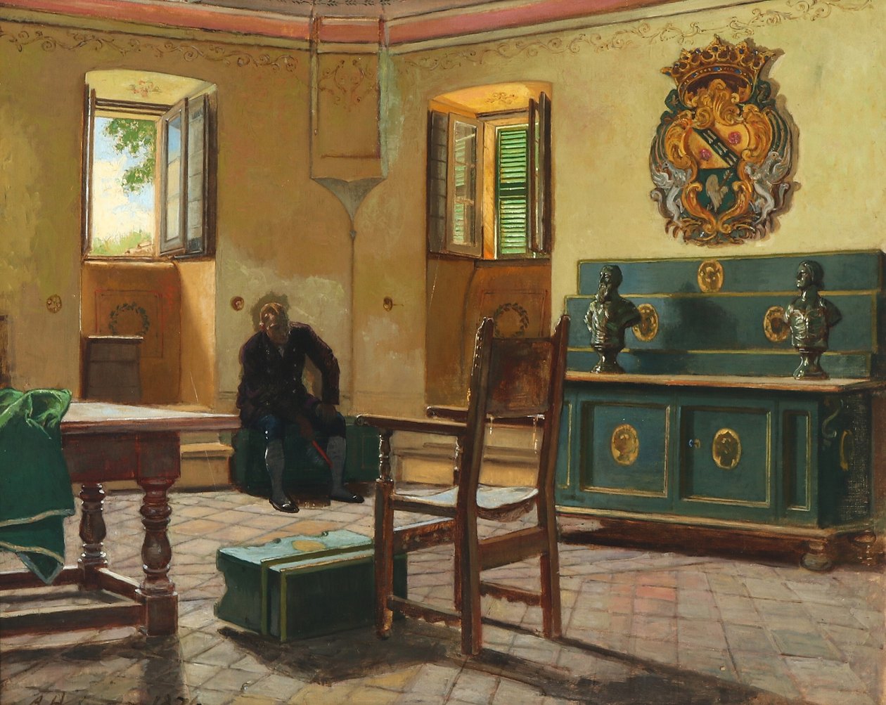 De um antigo castelo na Sicília de Axel Helsted