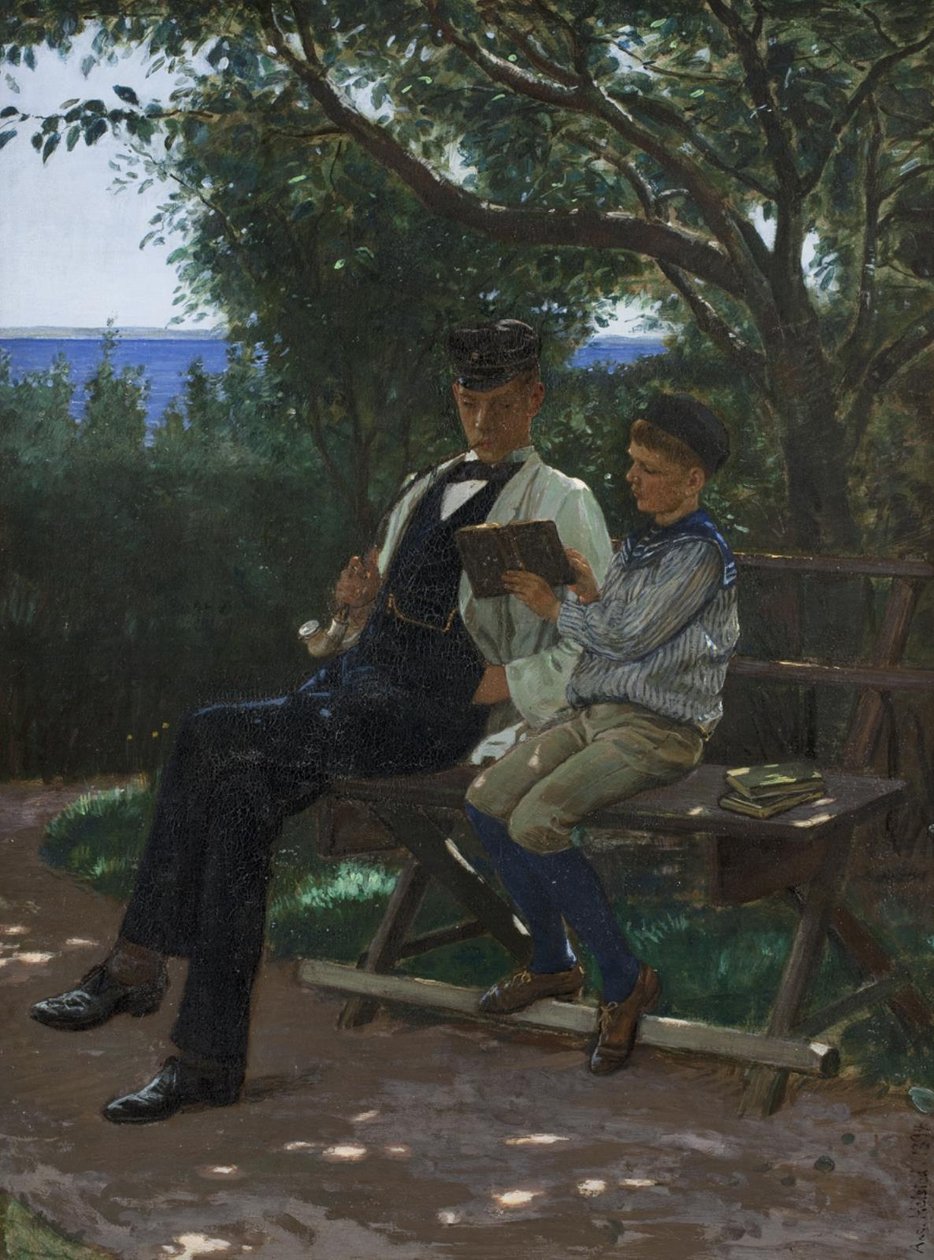 Ensinar na zona rural de Axel Helsted