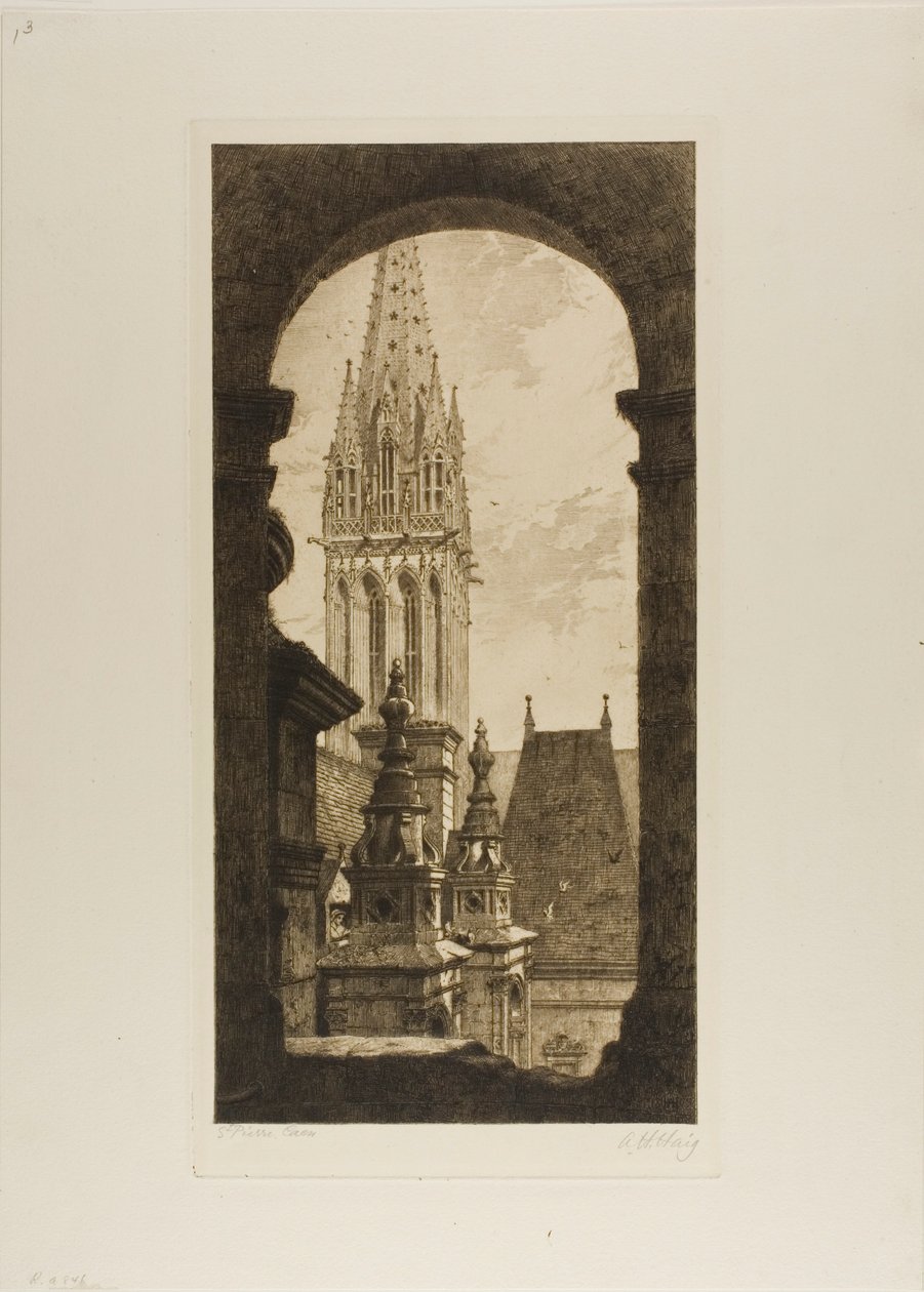 São Pedro, Caen de Axel Herman Haig