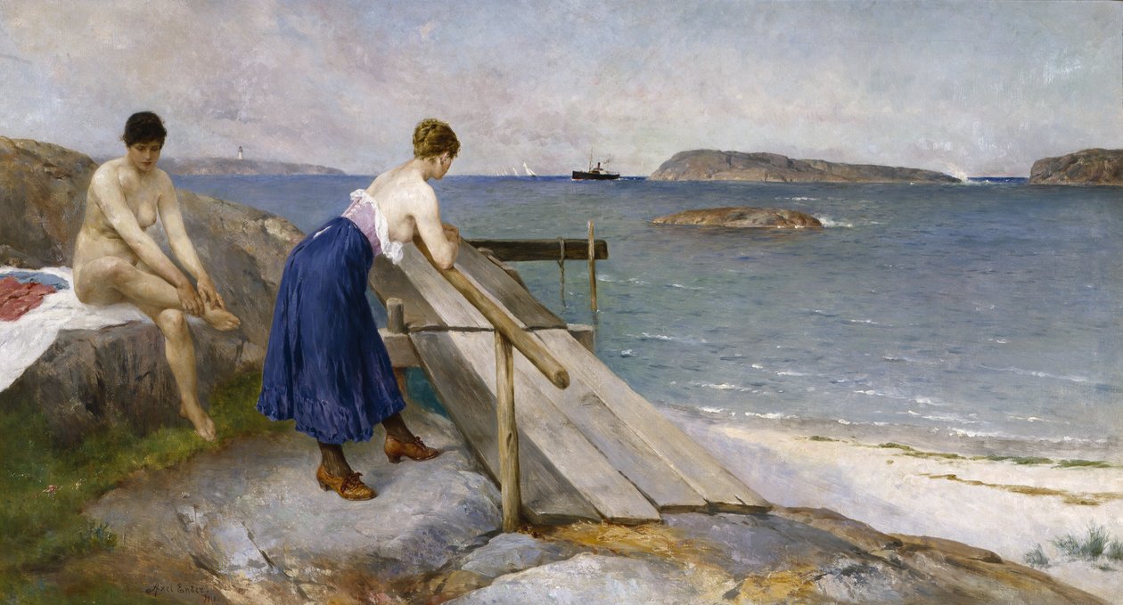 Mulheres de banho de Axel Hjalmar Ender