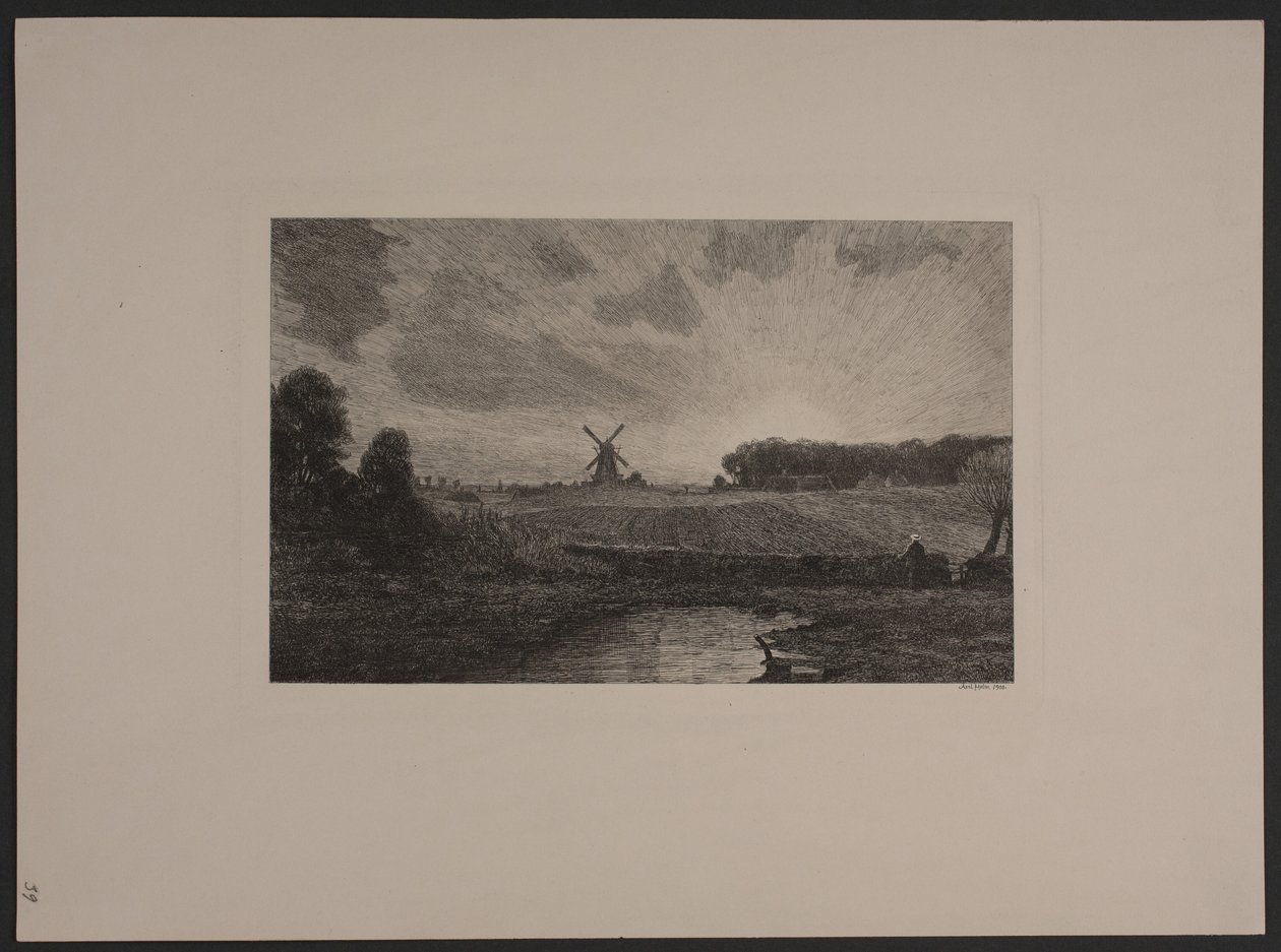 Pôr do sol de Axel Holm