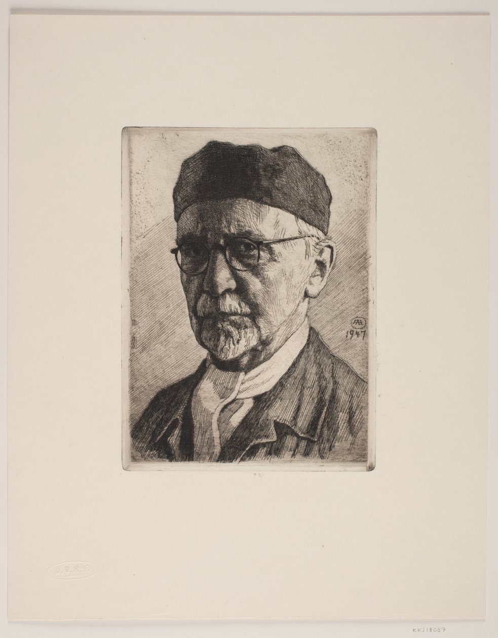 Dinamarquês: Autorretrato de Axel Hou
