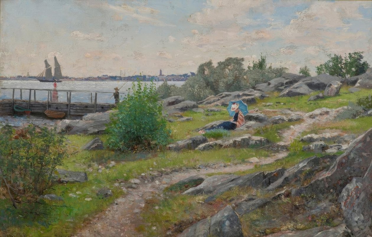 A. Lindman, Na costa de Axel Lindman