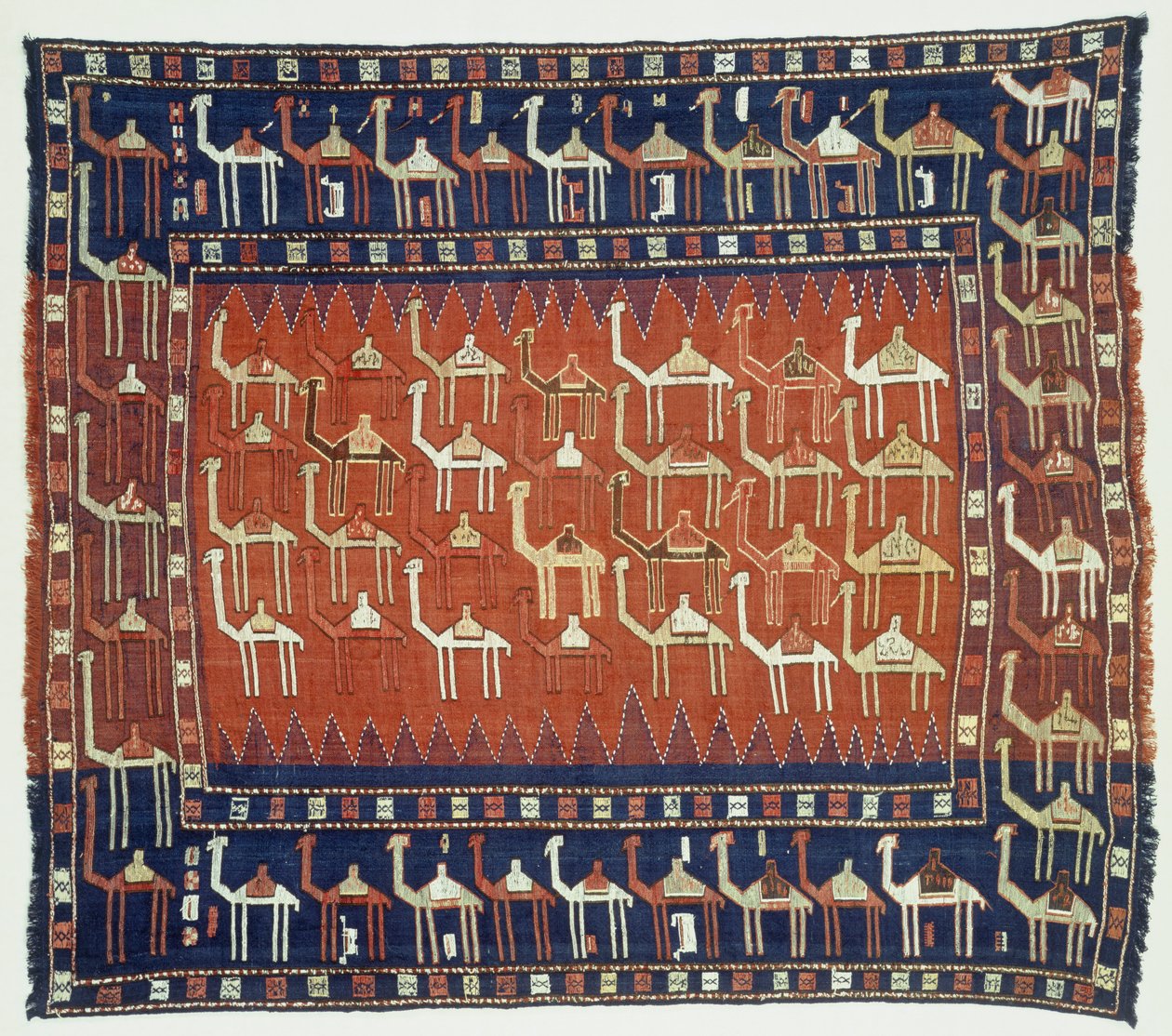 Tapete Kilim Shadda de Azerbaijani School