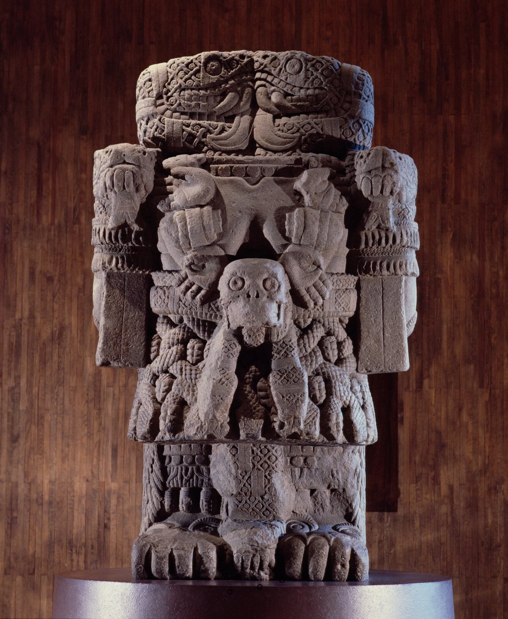 Coatlicue, Late Post Período Clássico (1300-1521) de Aztec